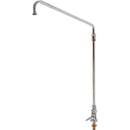 T&S Brass Faucet, Elevated , Cold, Leadfree B-0275